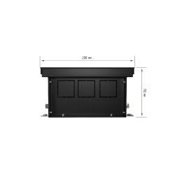 Внутрипольный конвектор Royal Thermo Atrium 110/200/2700-DG-U-NA